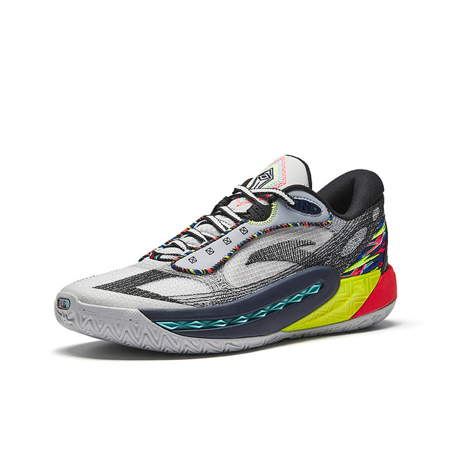 Anta Men Shock The Game Shock Wave 6.0 Shoes - Side View