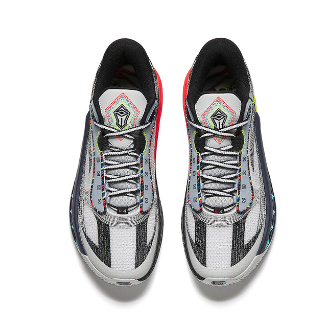 Anta Men Shock The Game Shock Wave 6.0 Shoes - Top View