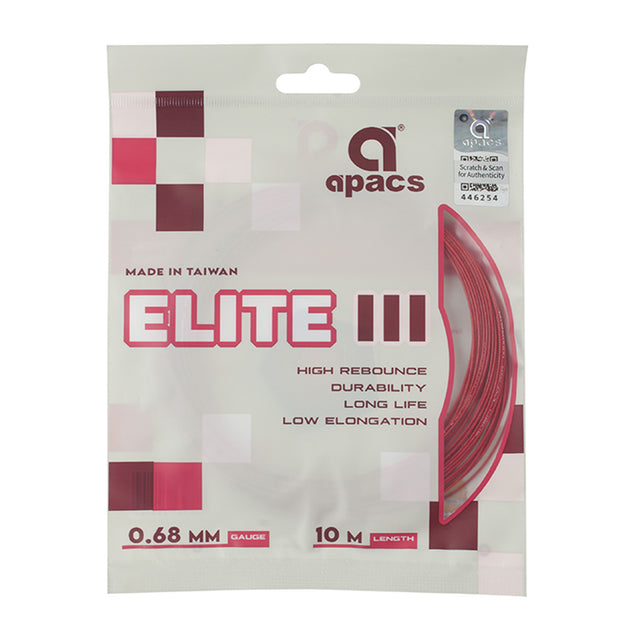 Apacs Elite 3 String Asstd 10M