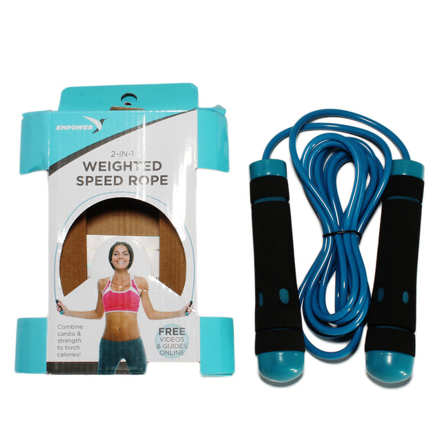 Empower 2 In 1 Weighted Speed Rope