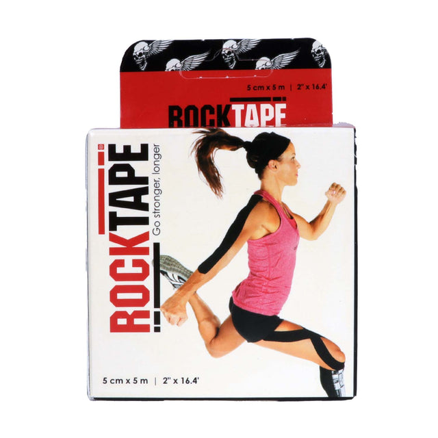 Rocktape Stndrd Kinslogy Tpe 5Cmx5M Skull Blk