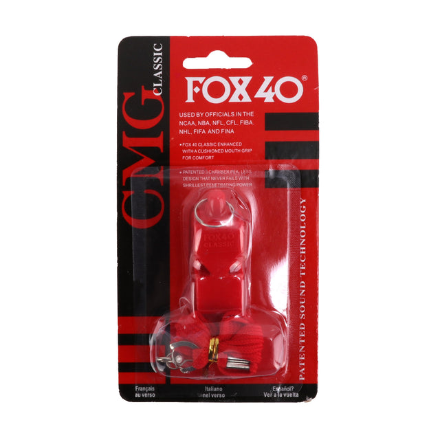 Questor Fox 40 Cmg Whistle W/Lanyard