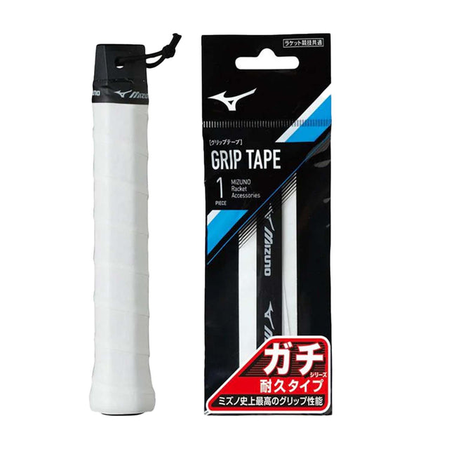 White grip tape with Mizuno packaging on a white background