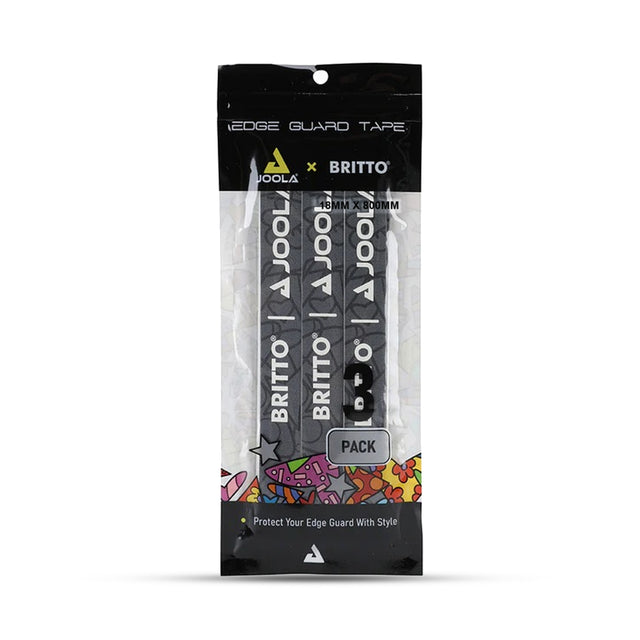 Packaged edge guard tape with Ajour and Britto branding on a white background