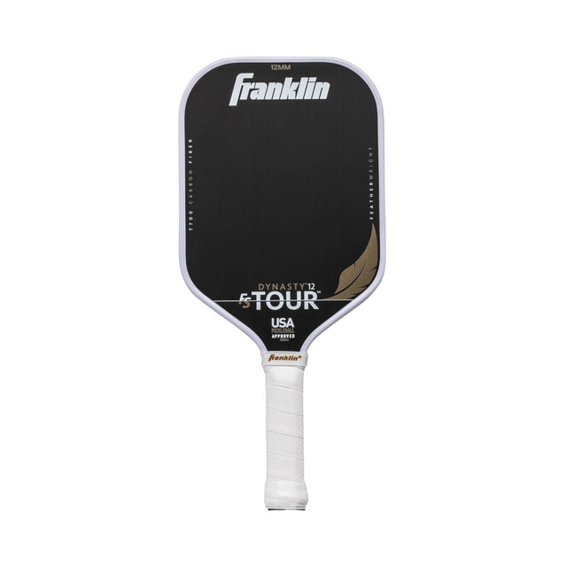 Pickleball paddle with Franklin branding on a white background