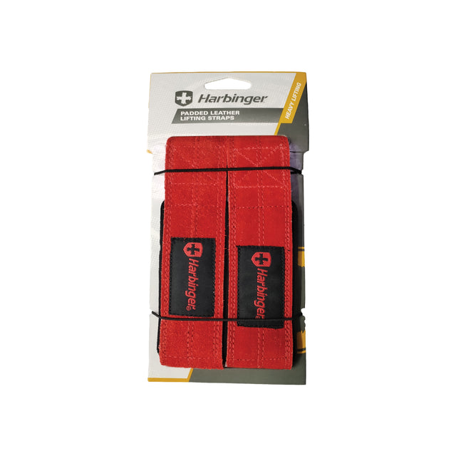 Harbinger Padded Leather Lifting Straps