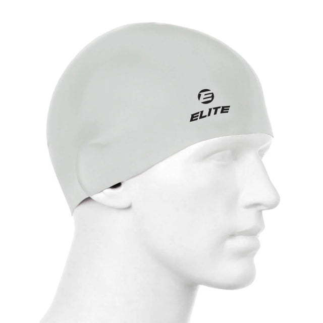 Lsi Elite Silicone Swimcap Gry