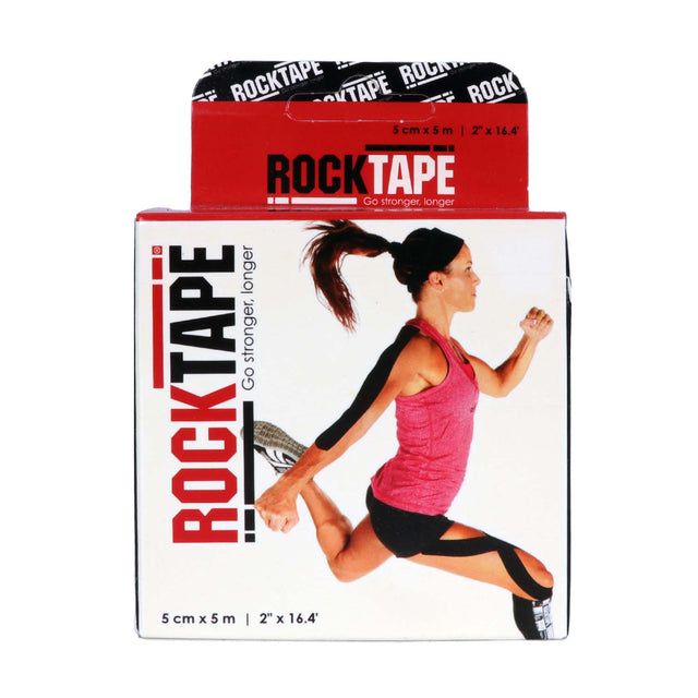 Rocktape Standard Kinslgy Tpe 5Cmx5M Logo Blk