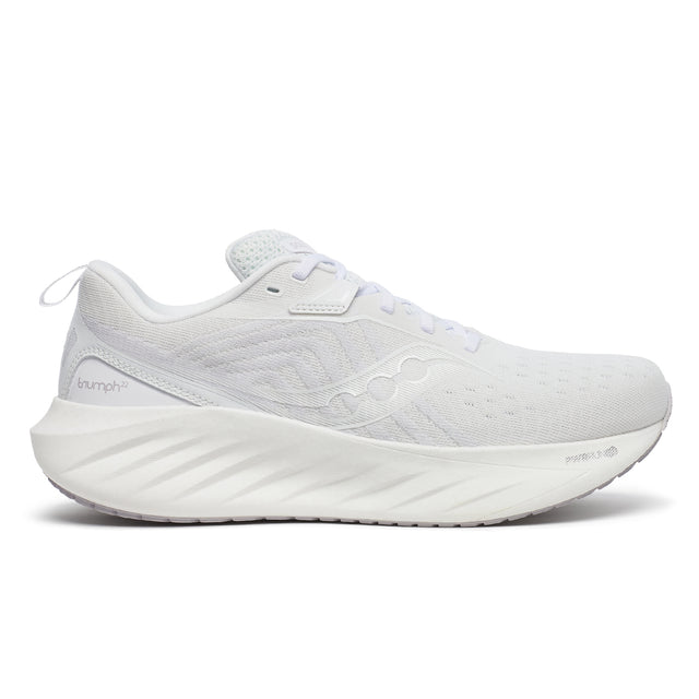 A pair of Saucony Triumph 22 running shoes for men, displayed against a white background.