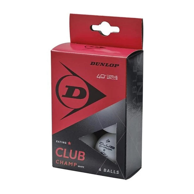 Dunlop D Tt Bl 40+ Club Champ 6 Ball