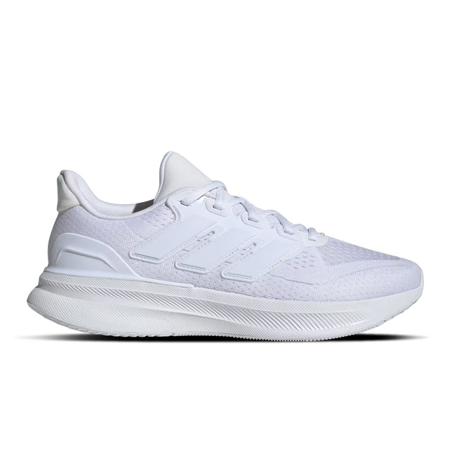 White running shoe on a white background
