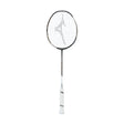 Mizuno Bf Caliber S-Pro W/Fc  badminton racket with a V-frame design and a logo in the center.