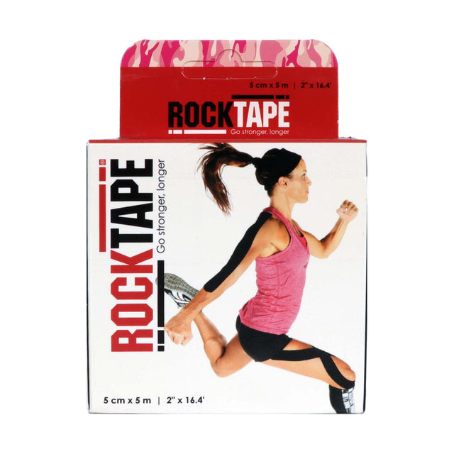 Rocktape Standard Kinslgy Tpe 5Cmx5M Camo Pnk