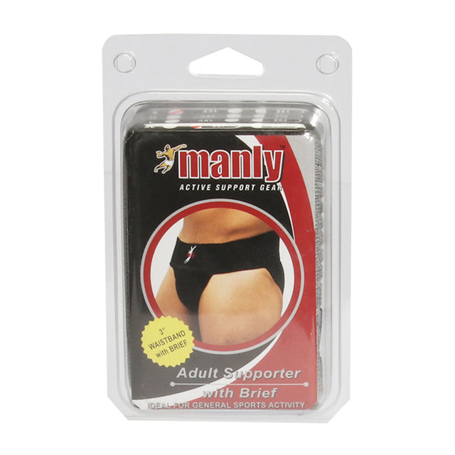 Manly Adult Supporter W/Brief