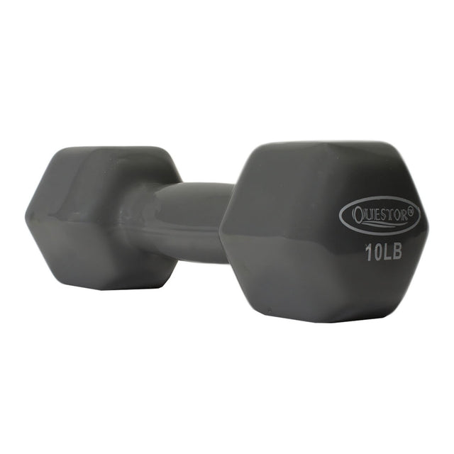 Questor Rubberized Dumbell (10Lbs)