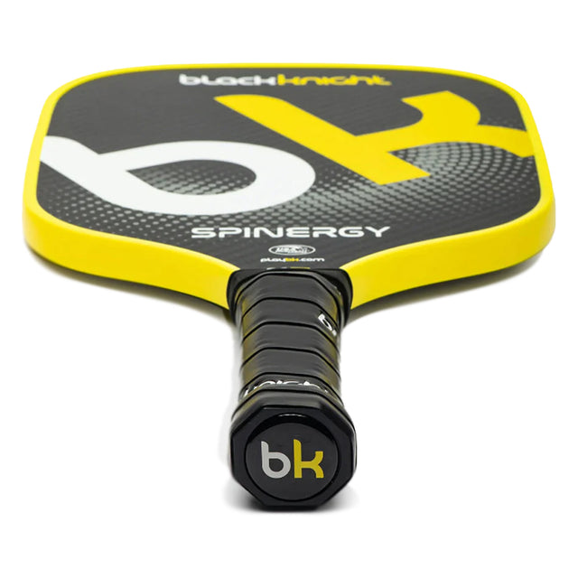 Black Knight Spinergy Pickleball Paddle - Bottom View