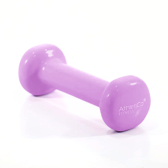 Athletico Smooth Vinyl Dumbbell 1Lb
