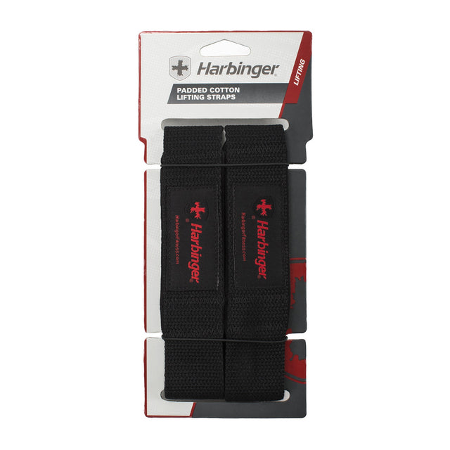 Harbinger Padded Cotton Lifting Straps