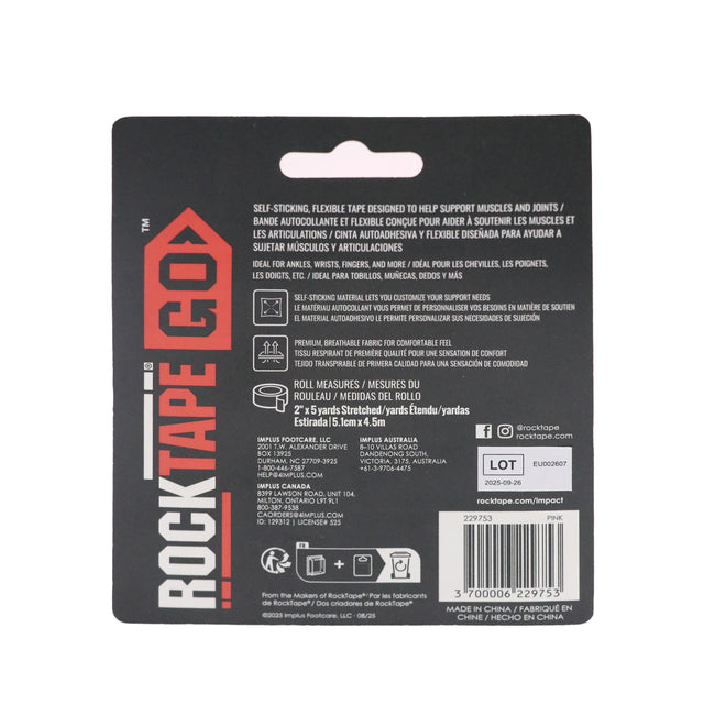 Rocktape Go Selfstick Tape
