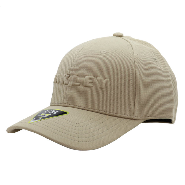 Oakley Bark Embossed Hat Pebble