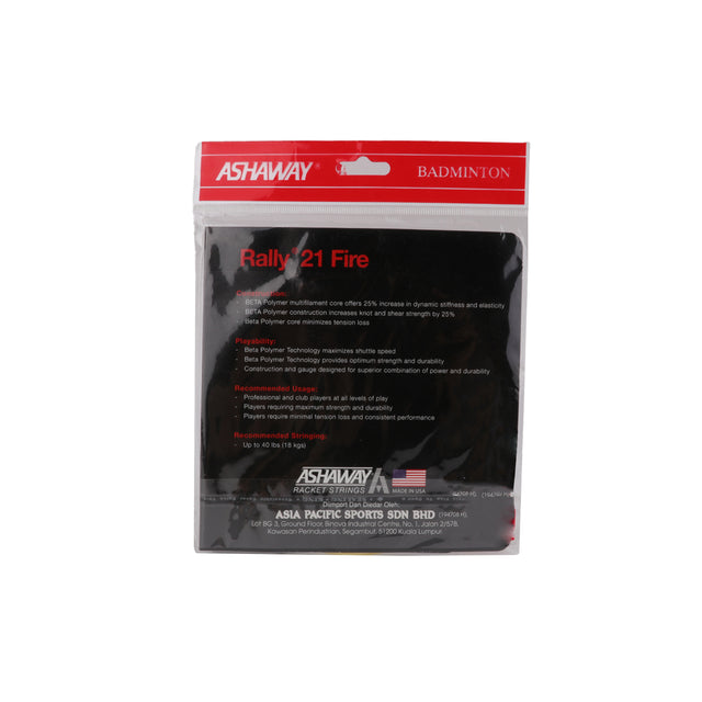 Ashaway Rally 21 Fire