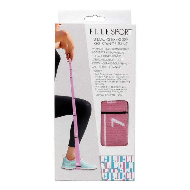 Elle Sport 8 Loop Resistance Band