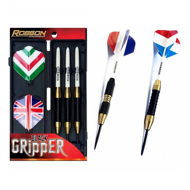 Robson Blk Gripper Brass