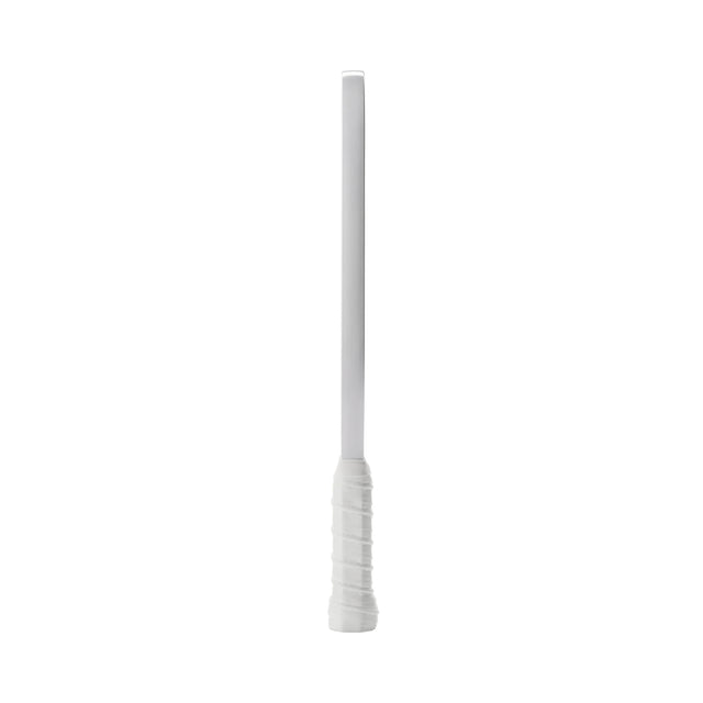 White antenna on a white background