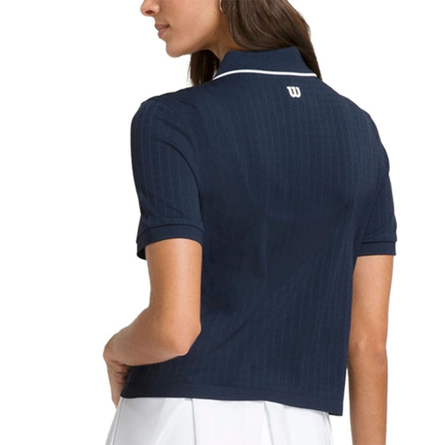 Wilson W Center Court Seamless Polo Cl