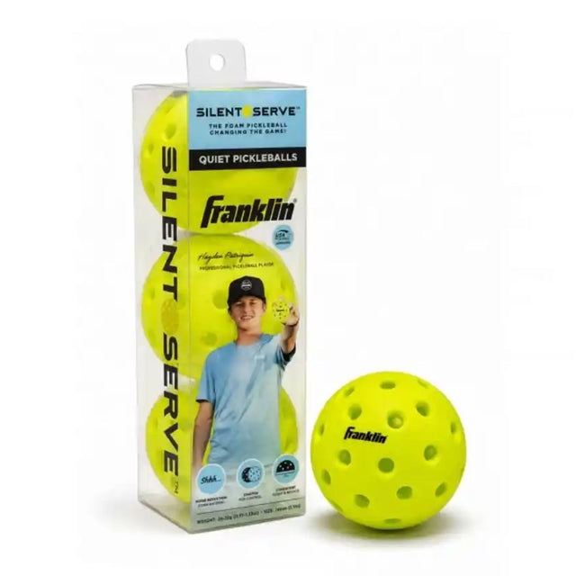 Franklin-Dsc Quiet Pickleballs Optic 3 Pack Vellum