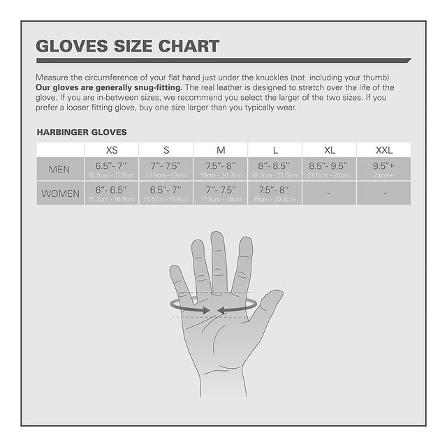 Harbinger Bioform Wristwrap Gloves