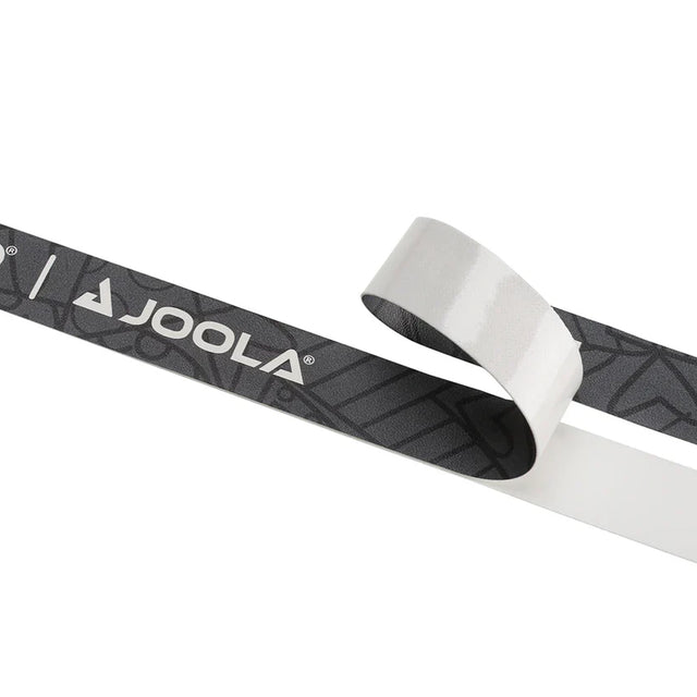 Black and white sports band with Joola logo on a white background