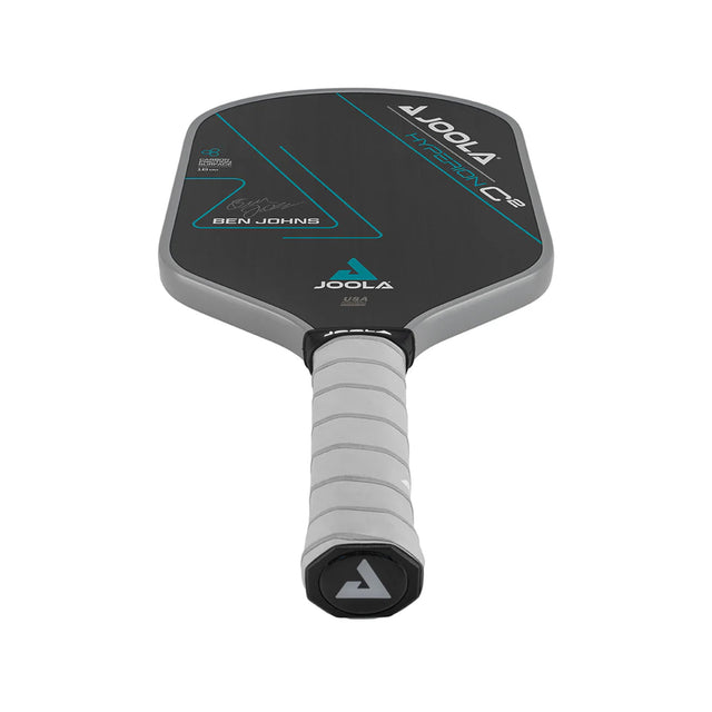 Pickleball paddle with JOOLA branding on a white background