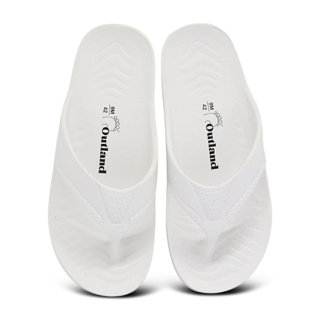 White insoles with brand logo on a white background