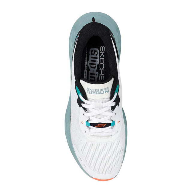Skechers running shoe on a white background
