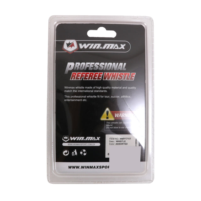 Winmax Professional Pealess Referee Whistle
