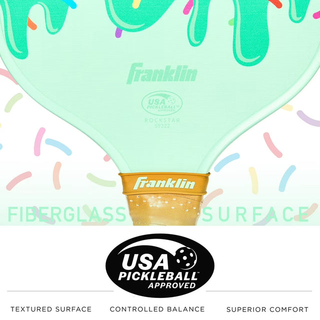 Franklin Sports Ice Cream Youth Pickleball Paddle