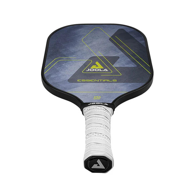 Pickleball paddle with JOOLA branding on a white background