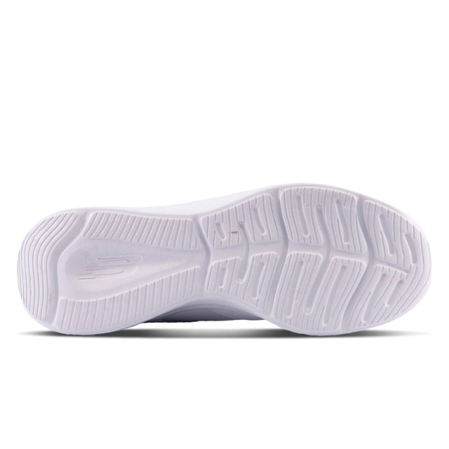 White sneaker sole on a white background