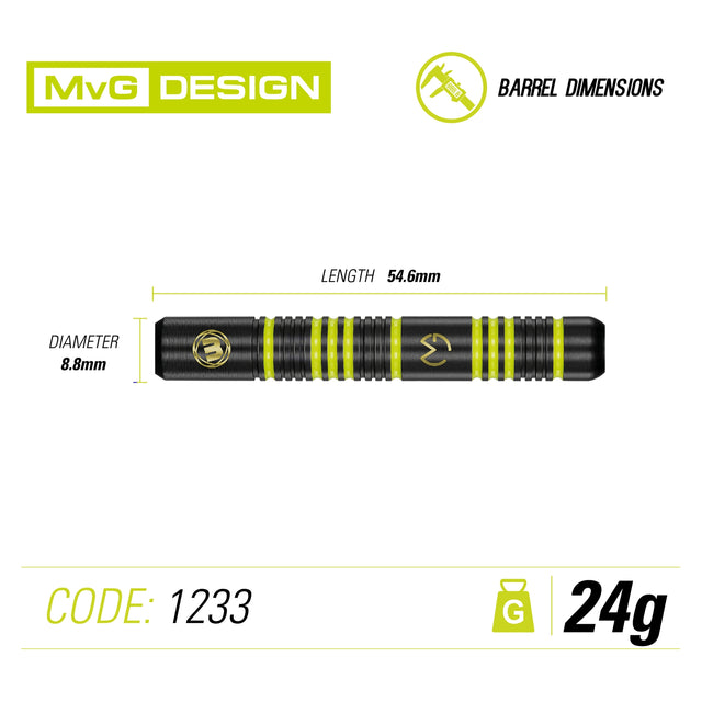Winmau Dart Pin Mvg Ambition 24G