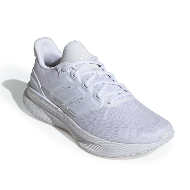 White athletic shoe on a white background