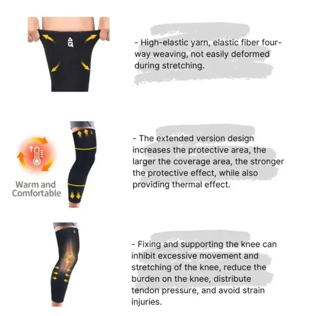 AQ 11511 Extended Elastic Knee Support