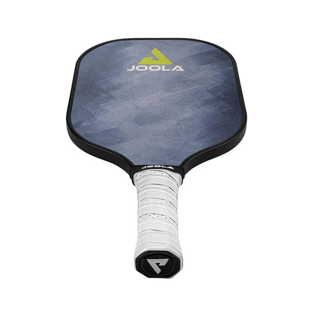 Pickleball paddle with Joola branding on a white background