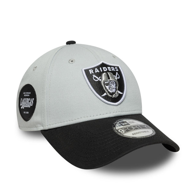 New Era Las Vegas Raiders Side Patch Snow 9FORTY