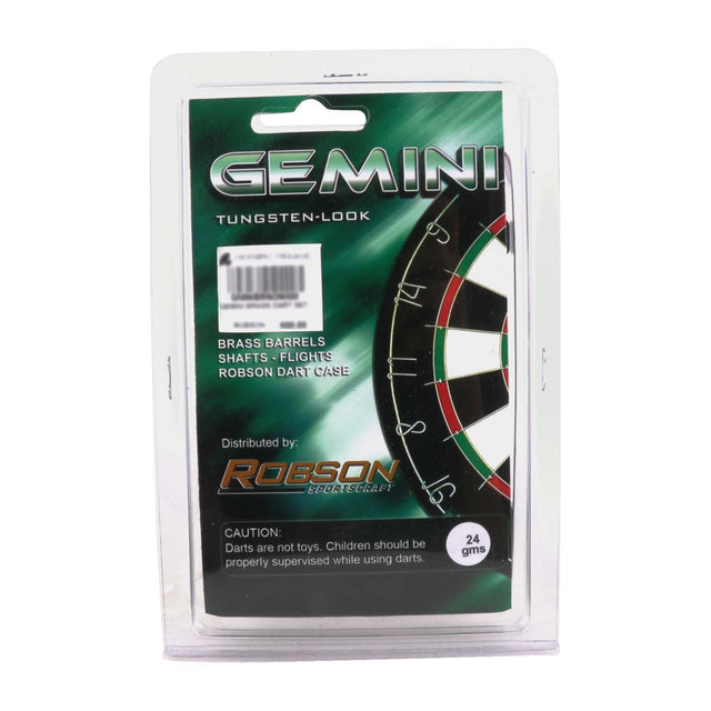Robson Gemini Brass Dart Set