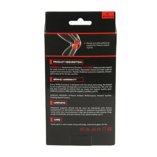 Lsi Adj Open Patella Knee Support Shrt