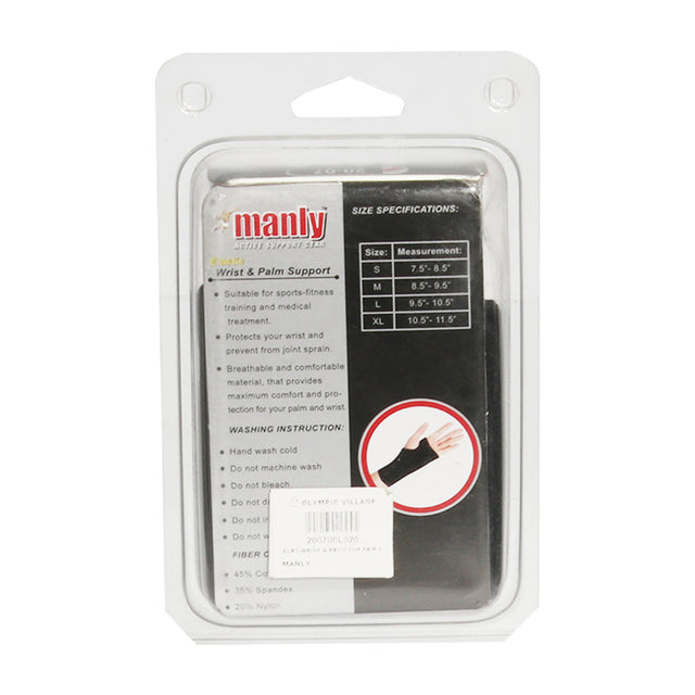 Manly Elastic Wrist Support (Pair)