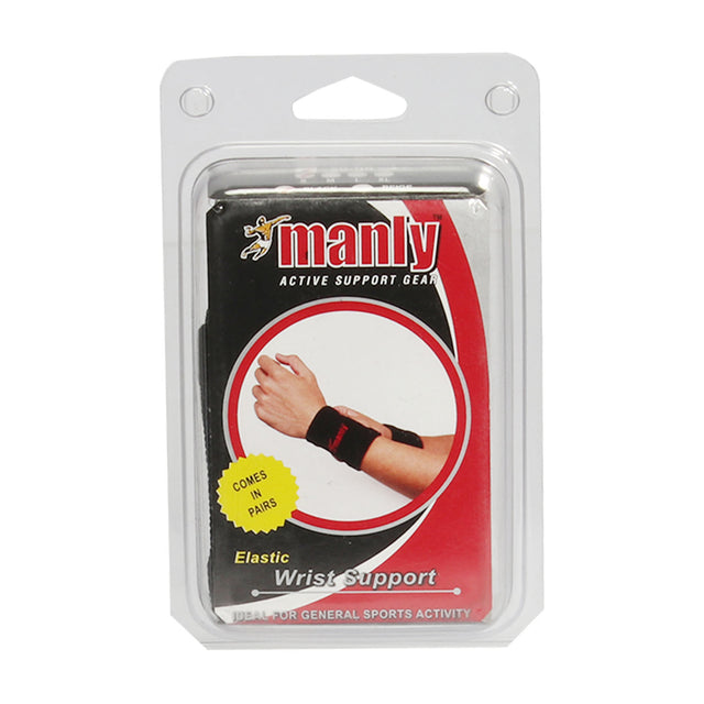 Manly Elastic Wrist Support (Pair)
