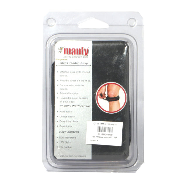 Manly Neoprene Patella Brace Velcro Loop