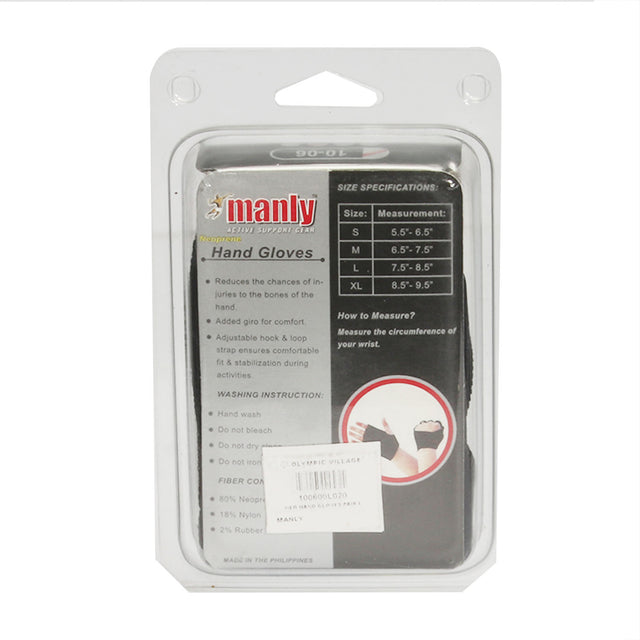 Manly Neoprene Hand Gloves (Pair)
